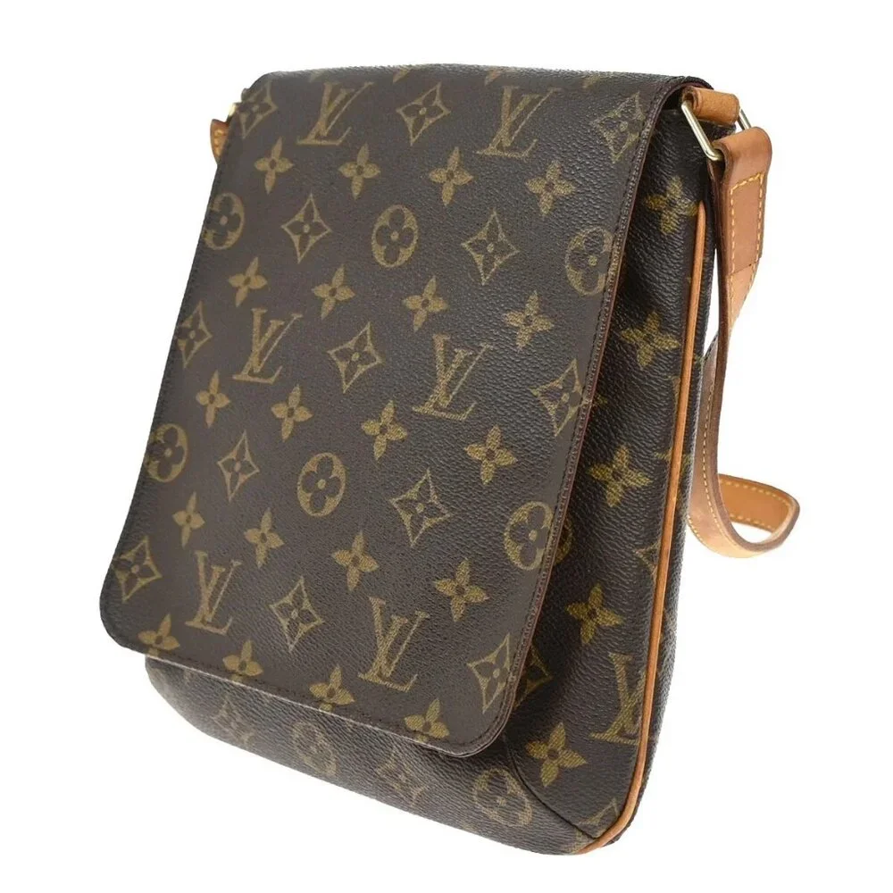 LOUIS VUITTON LV Musette Salsa Short Shoulder Bag Monogram Brown